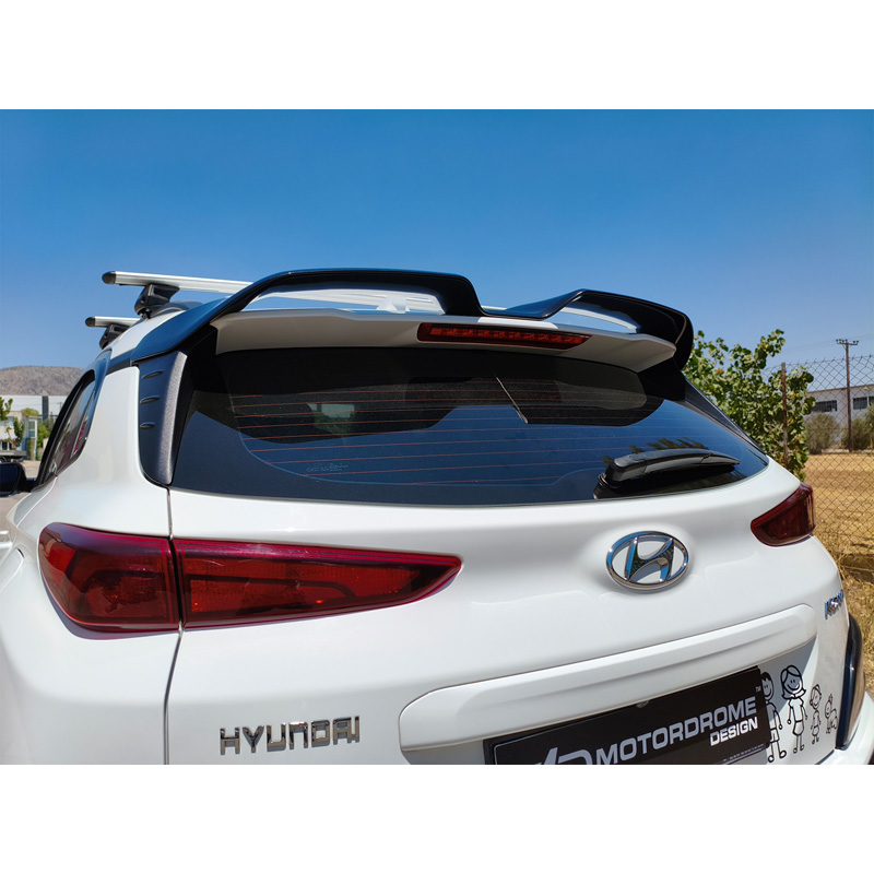 Motordrome Dakspoiler  Hyundai Kona mk1 Facelift 2020-2023 (PU)