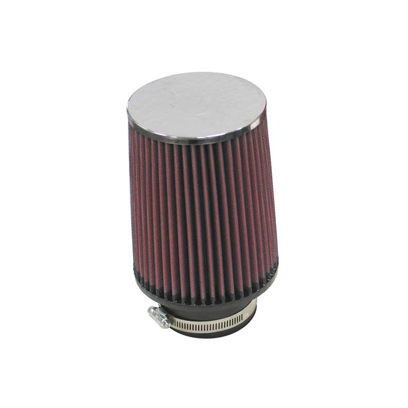 K&N Universeel Luchtfilter Konisch 76mm aansluiting, 127mm onder, 114mm top, 165mm hoogte (RF-1030)