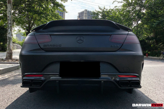 Mercedes Benz C217 S63/S65 AMG Coupe Carbon Sierlijst Achterklep 2014-2021
