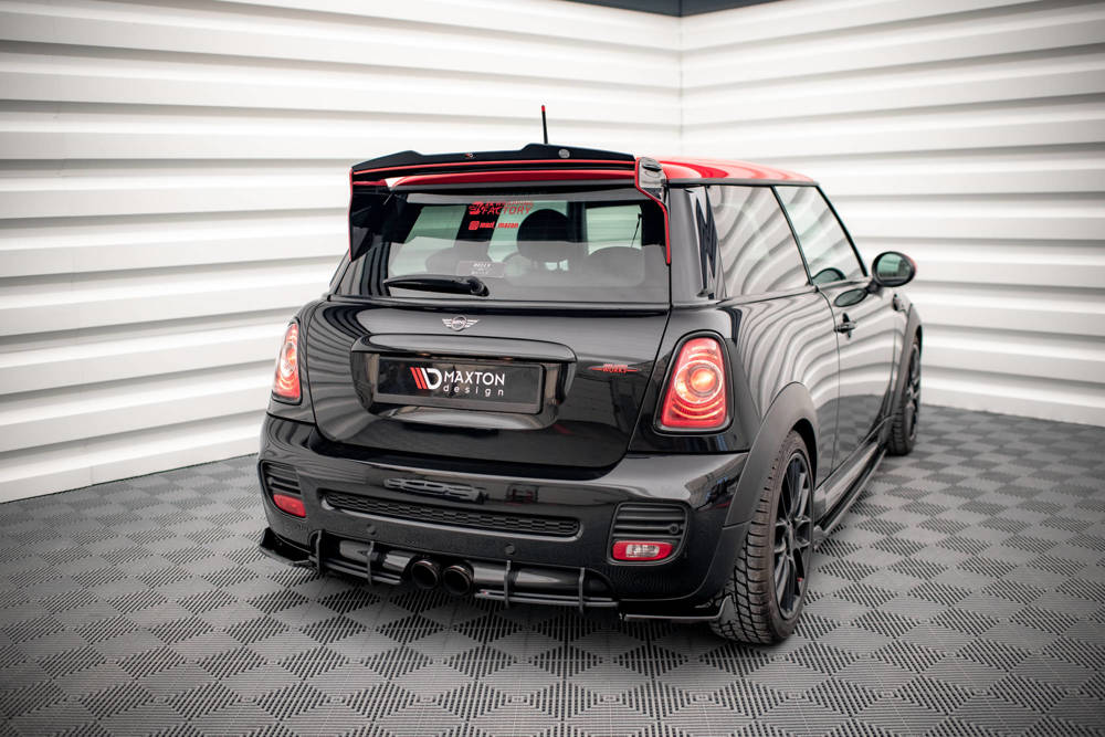 Spoiler V.2 Mini Cooper John Cooper Works R56 Maxton Glans Zwart