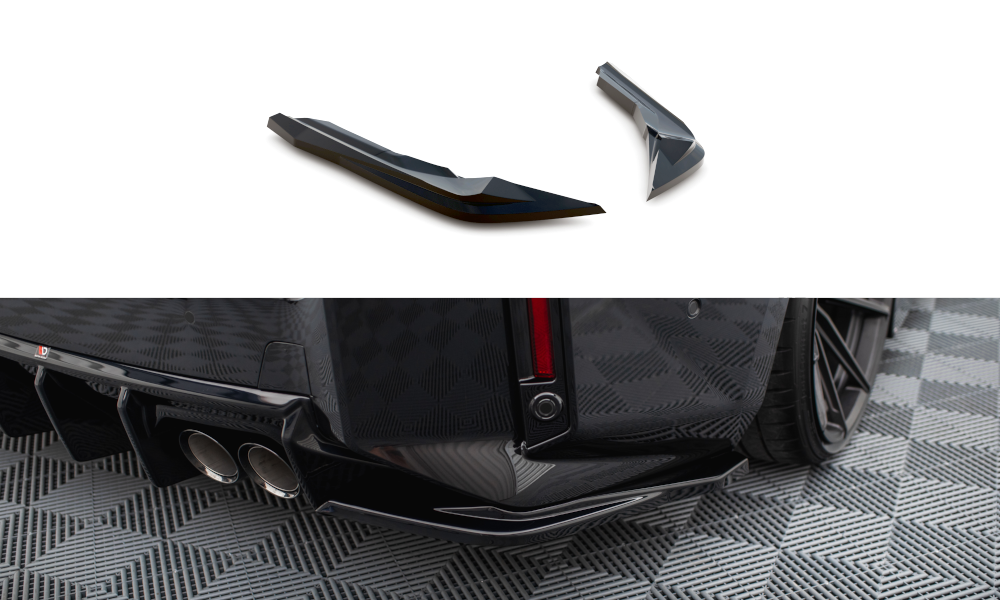 Zijdiffusers V.3 BMW M2 G87 Maxton Glans Zwart