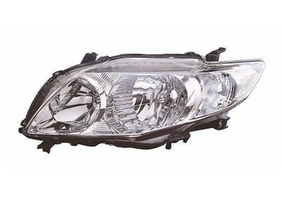 koplamp, HB3+HB4, elektr verstelb, rechts,-2010 Toyota Corolla,