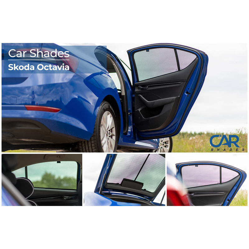 Set Car Shades  Skoda Octavia IV (NX3) HB 5-deurs 2020- (4-delig)