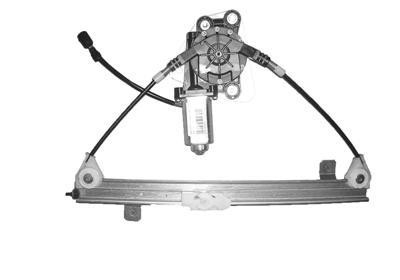 raammechanisme, incl motor, voorportier, rechts Renault Scenic,