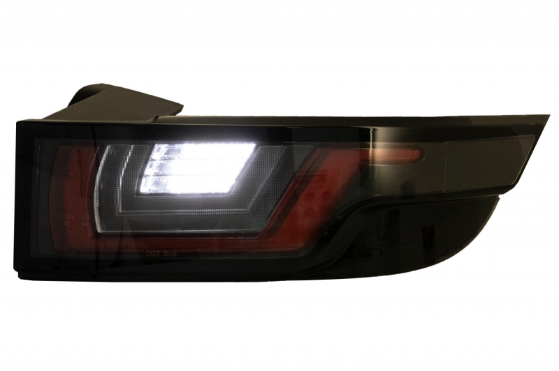 Achterlichten Range Rover Evoque 11- Zwart Tube