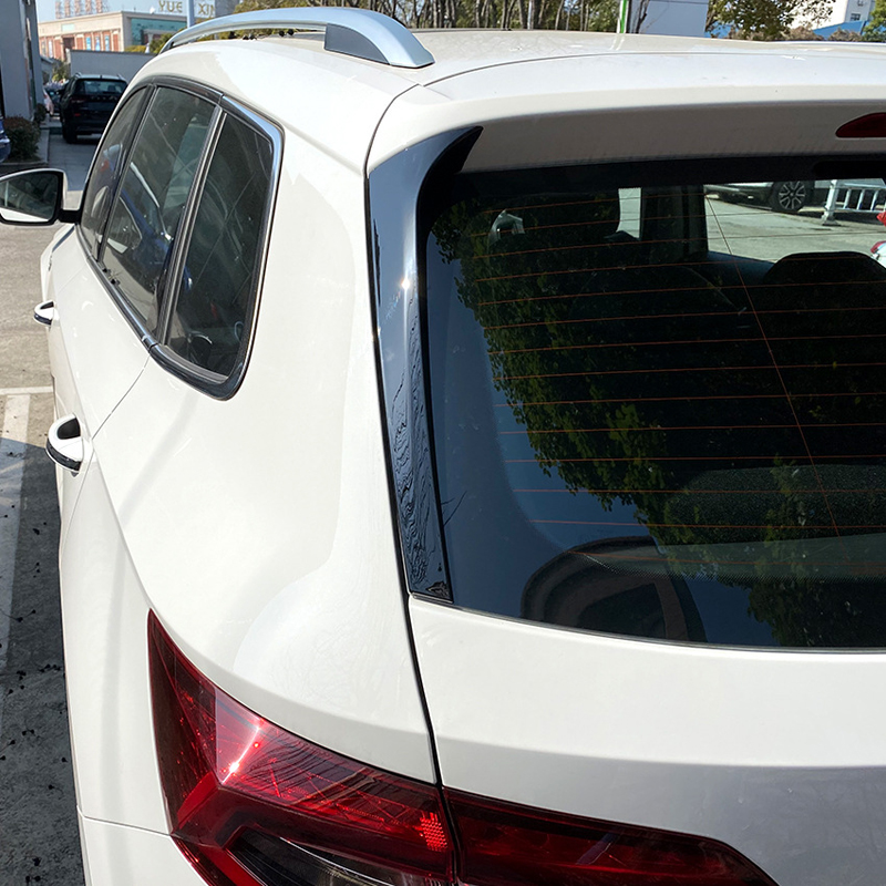Set achterruit side-spoilers  Skoda Karoq (NU7) 2017- (ABS Glanzend zwart)