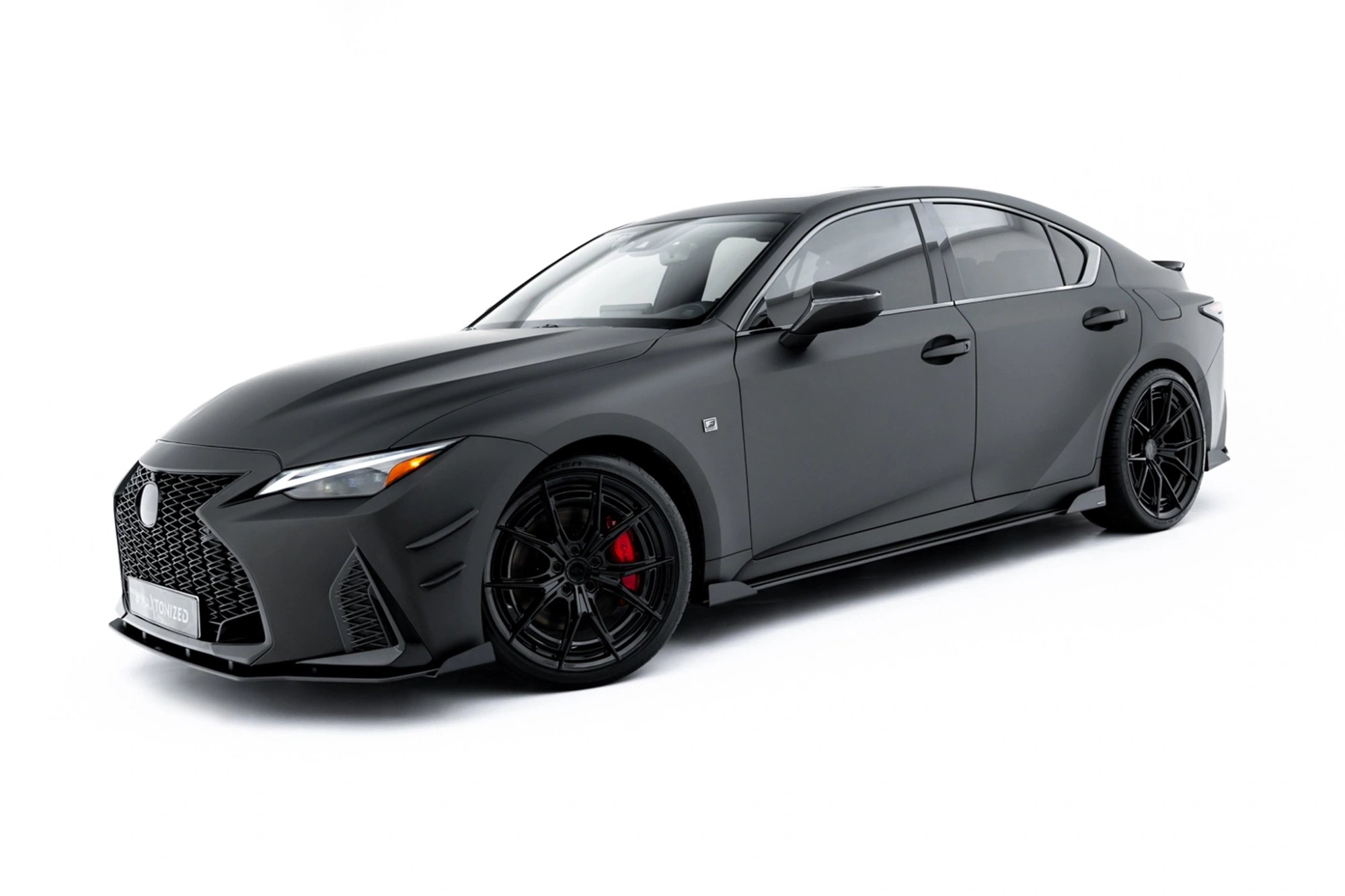 Zijskirt Diffusers Lexus IS 500 Mk3 Facelift 2 (XE30) Maxton Street Pro + Flaps