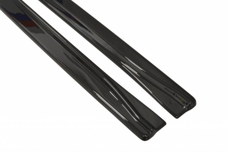 Zijskirts Diffusers Citroen DS5 Facelift Glanzend Zwart