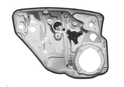 raammechanisme, 4/5 drs, zonder motor, achterportier, links Fiat