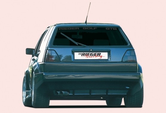 Achterbumper Breedversie l VW Golf II Polyester Rieger