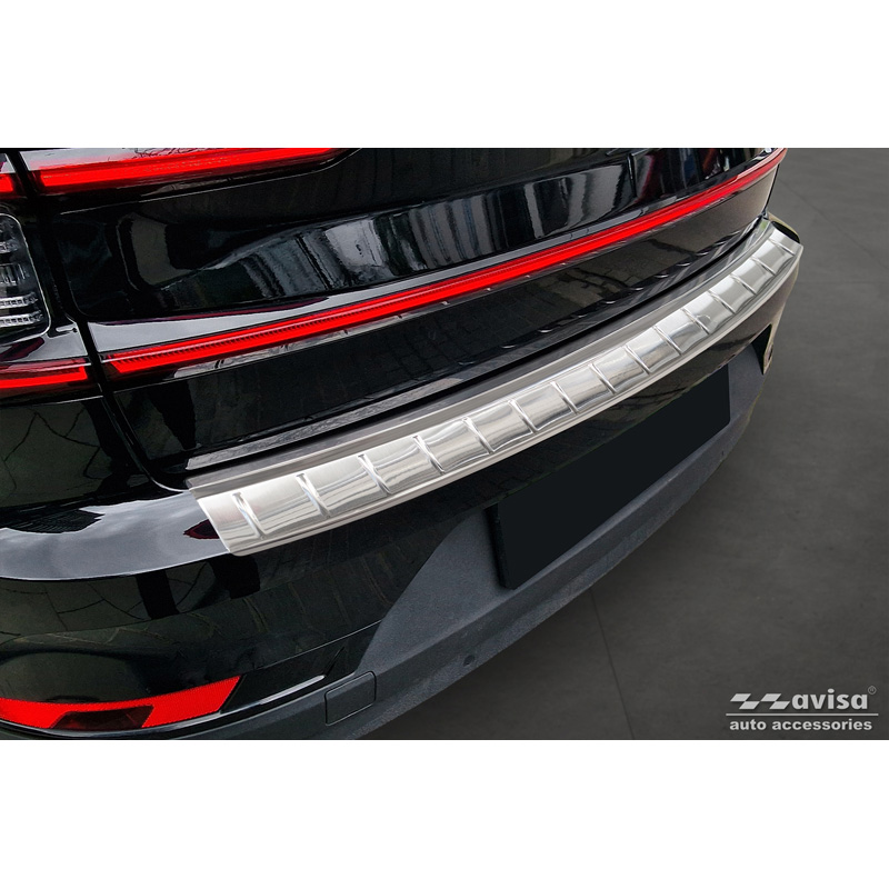 RVS Achterbumperprotector  Polestar 2 2019-2023 & Facelift 2023- 'Ribs'
