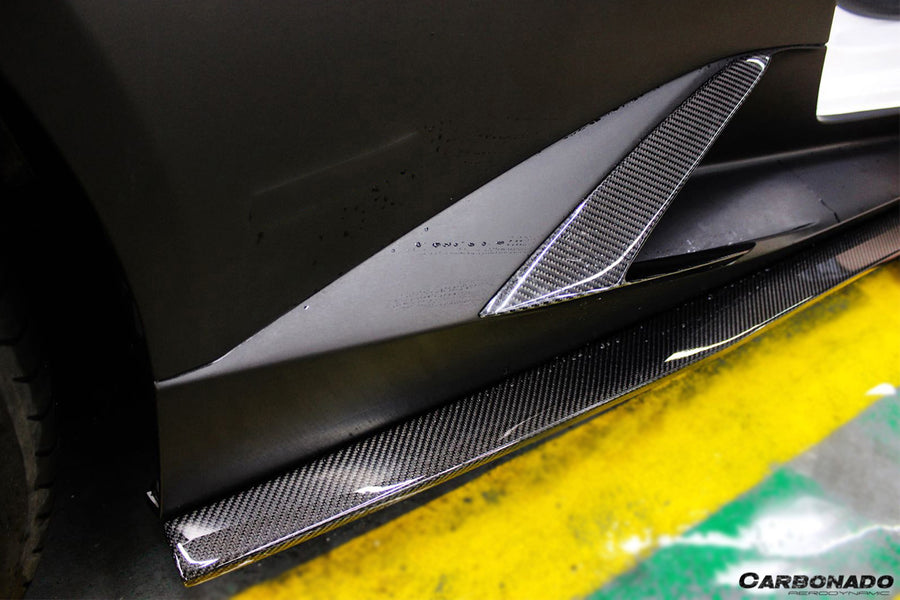 Lamborghini Huracan LP610 RZS Style Zijskirts Canards 2015-2020