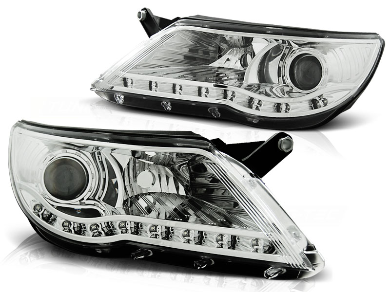 Koplampen VW TOURAN 06-10 HELDER/chrome