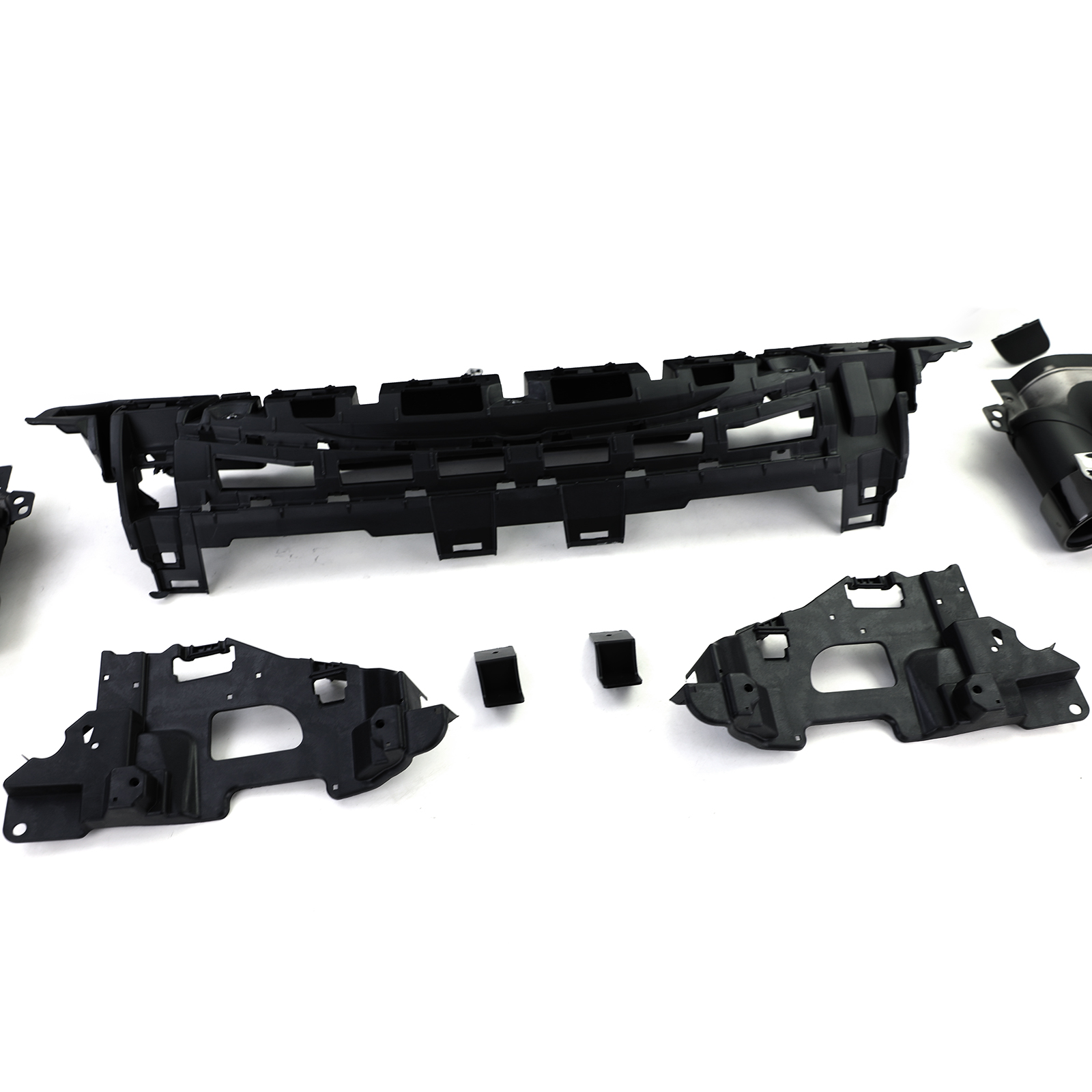 Diffuser Mercedes CLS C257 17- AMG Look Zwart
