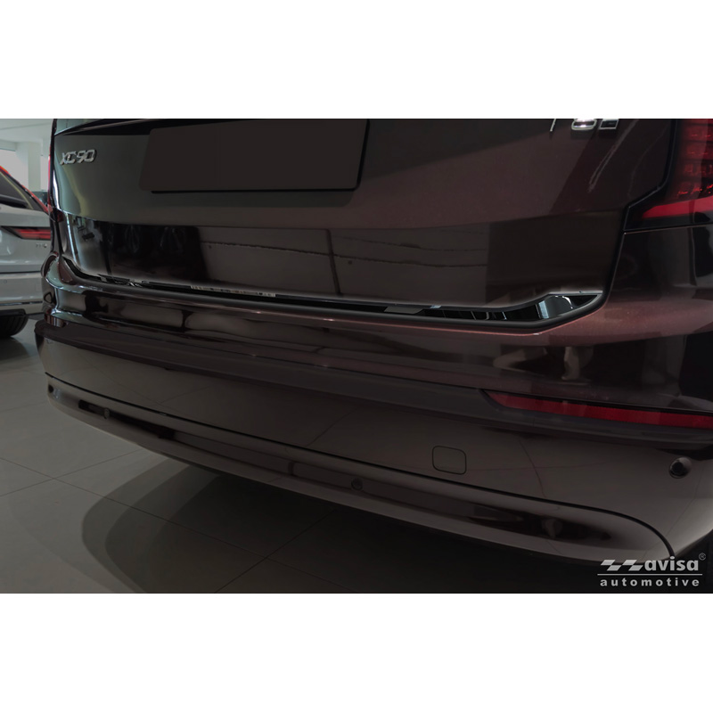 Avisa Zwart Chroom RVS Kofferbak Sierlijst  Volvo XC90 II 2015-19, Facelift 2019-2024 & Facelift 2024-