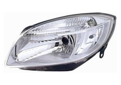 koplamp, H4, elektr verstelb, incl stelmotortje, rechts Skoda Fa