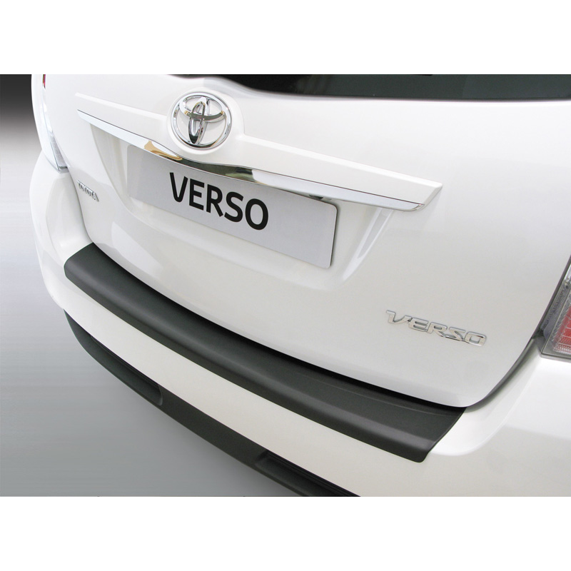 ABS Achterbumper beschermlijst  Toyota Verso Facelift 2013- Zwart