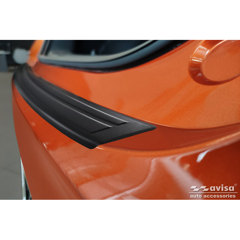 Matzwart RVS Achterbumperprotector  MG ZS FL 2019-2024 'Lines'
