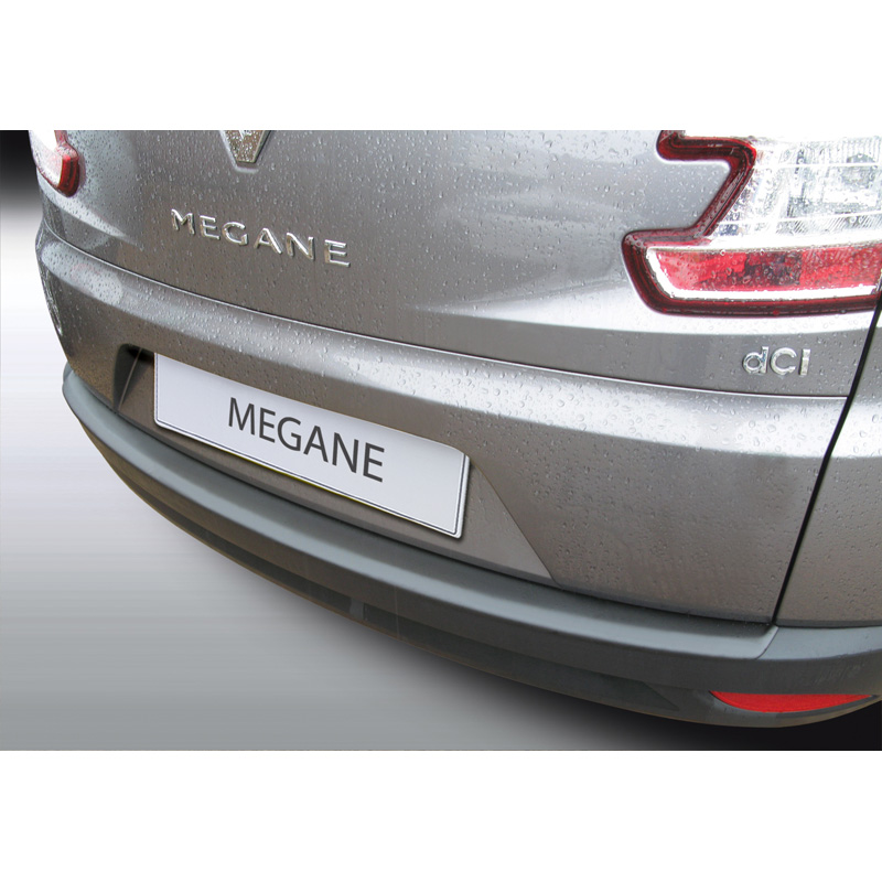 ABS Achterbumper beschermlijst  Renault Megane Grandtour 2009-2016 Zwart