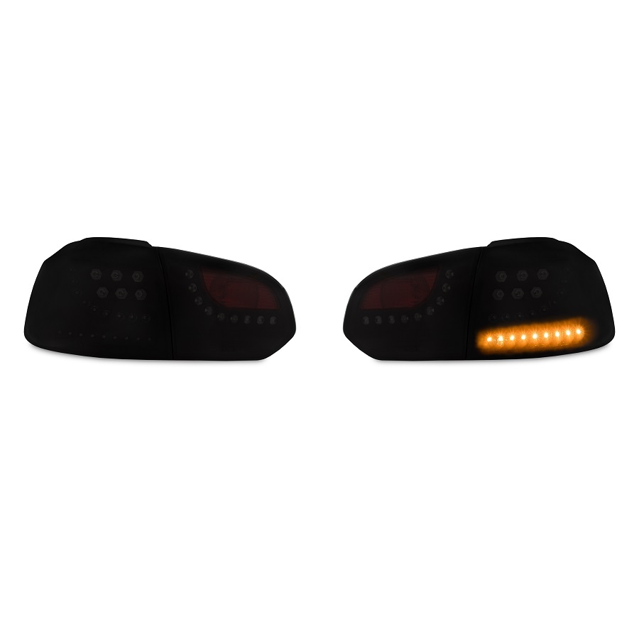 Achterlichten VW Golf VI 10/08-  Dynamic LED Zwart