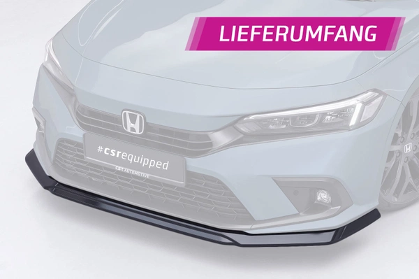 Voorspoiler | Cup Spoiler Lip ABE Honda Civic FK11 (11.Gen)