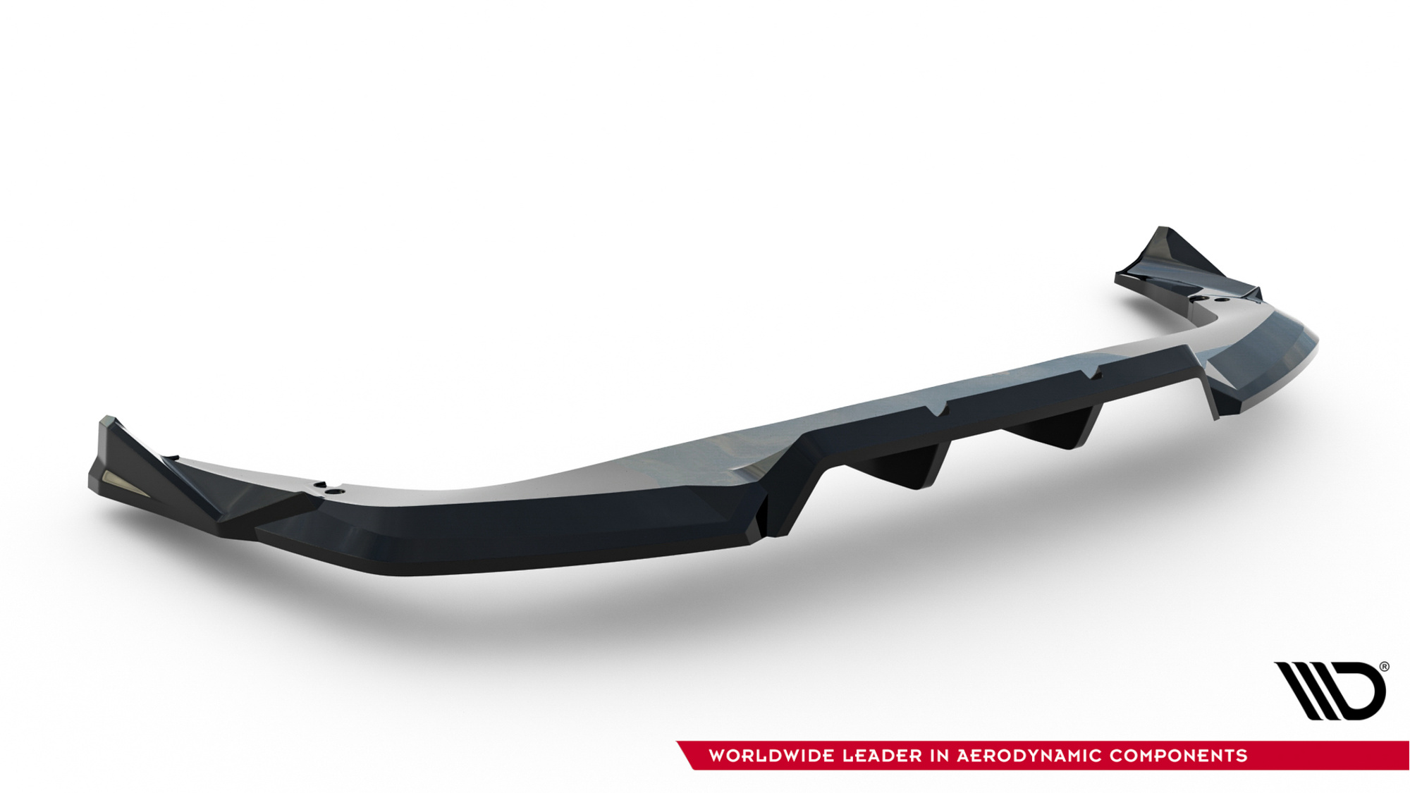 Diffusor BMW X2 M-Pack / iX2 U10 Maxton Glans Zwart
