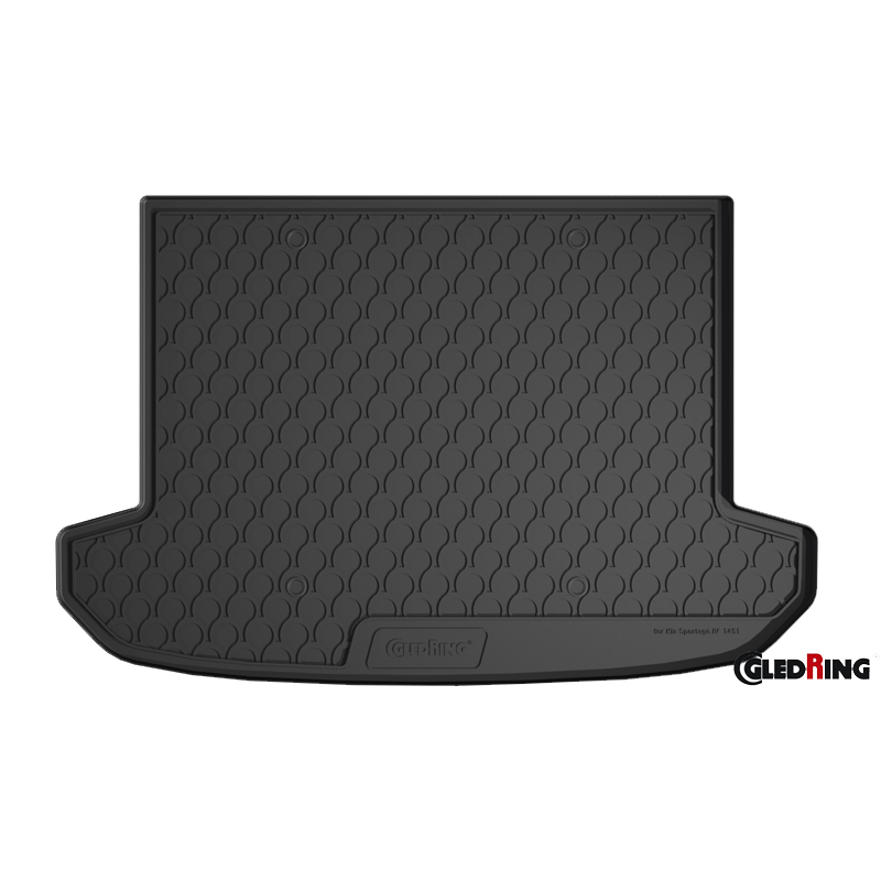 Rubbasol (Rubber) Kofferbakmat  Kia Sportage 2016-2018 (Hoge laadvloer)