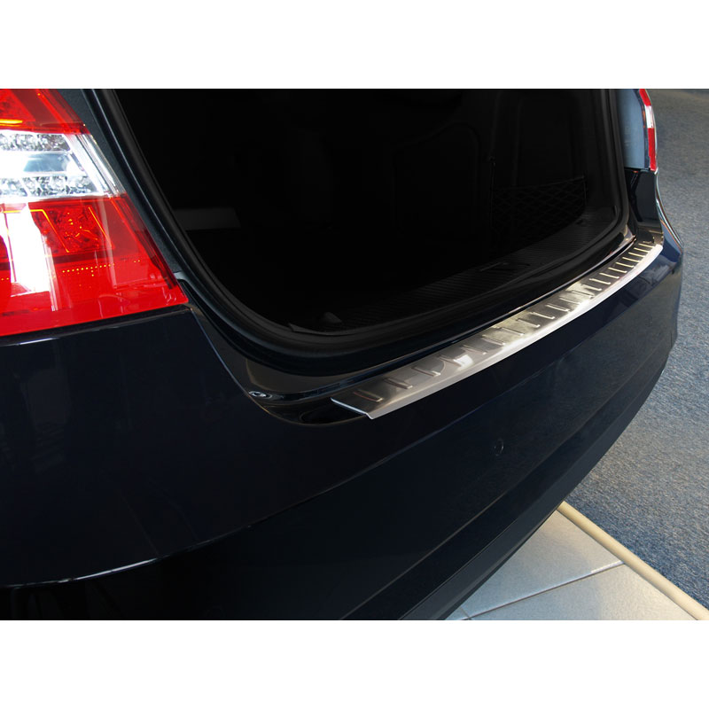 RVS Achterbumperprotector  Mercedes E-Klasse W212 Sedan 2009-2013 incl. AMG 'Ribs'