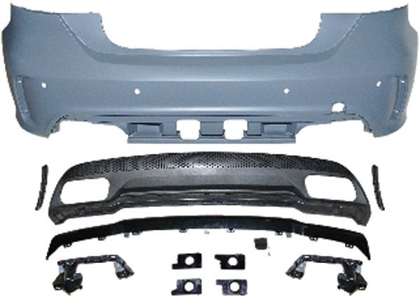 Achterbumper Mercedes W176 AMG look