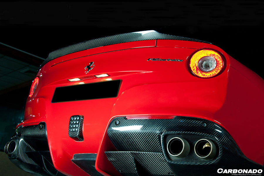 Ferrari F12 Berlinetta RS Style Carbon Fiber Spoiler 2012-2017