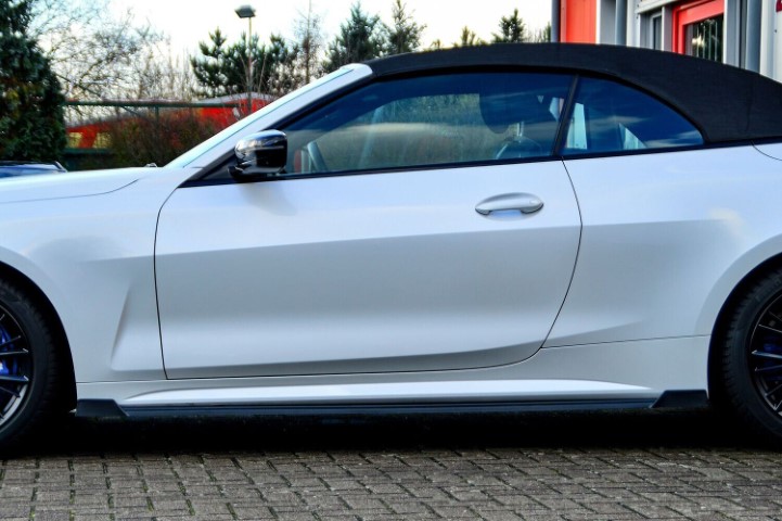 Zijskirts met vleugels voor + achter BMW 4-Serie G22 G23