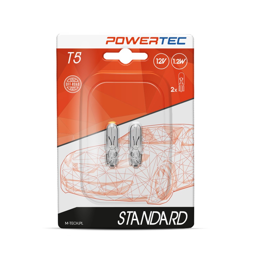 T5 Halogeen 12V 1.2W Powertec