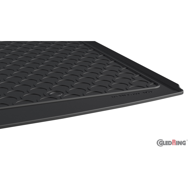 Rubbasol (Rubber) Kofferbakmat  Volkswagen Caddy Life 5-deurs 2010-2015 & 2015-2020