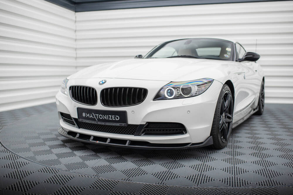 Voorspoiler V.1 BMW Z4 E89 Maxton Glans Zwart