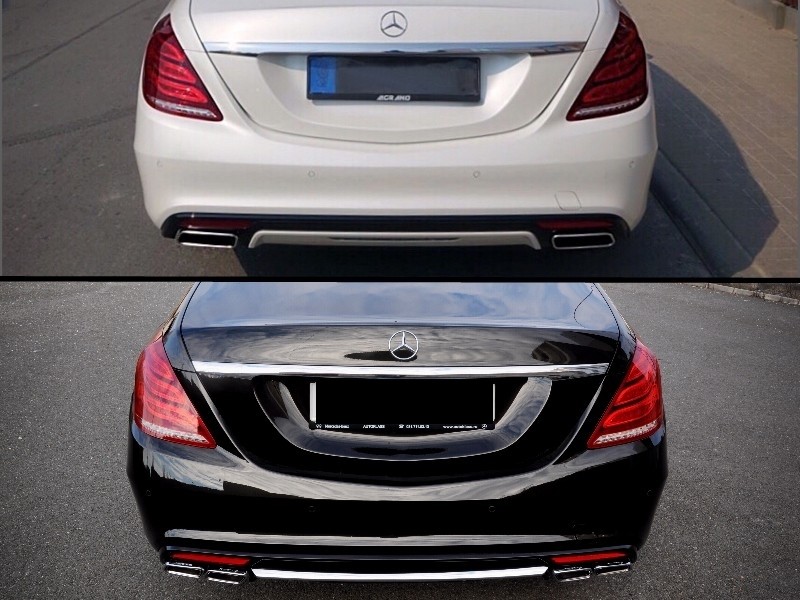 Diffuser Mercedes S-Klasse W222 AMG S63