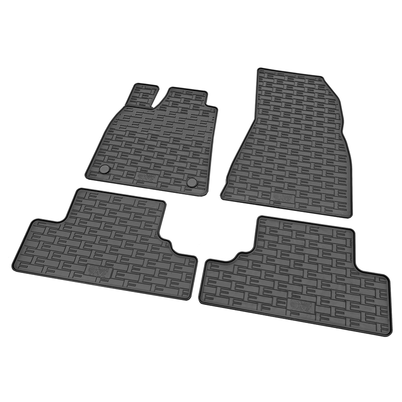CIKCAR Rubber matten  Renault R5 E-Tech 2024- & Nissan Micra VI EV 2025- & Alpine A290 EV 2024- (4-delig + montagesysteem)
