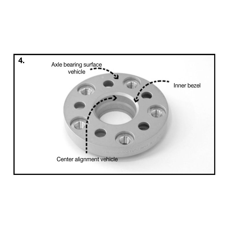 H&R DRA-Systeem Spoorverbreders 50mm 5x120 - Naaf 72,5mm - Boutmaat M12x1,5 -   BMW