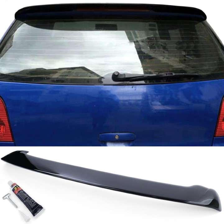Dakspoiler VW Polo 9N 9N3 Glans Zwart
