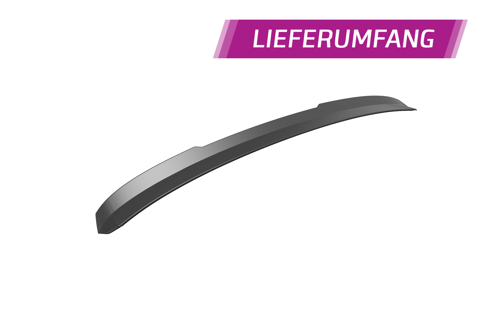 Spoiler Audi A4 B8 Avant CSR Glans Zwart