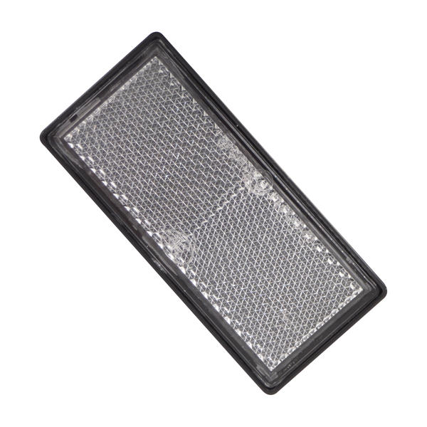 Reflector wit 86x40mm onverpakt
