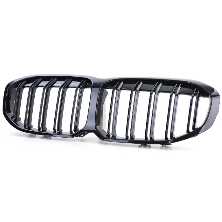 Grill BMW 1 F40 Dubbele Spijl Glans Zwart