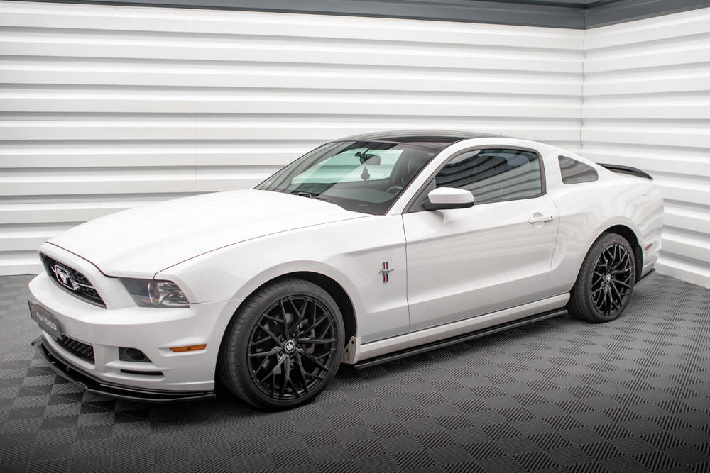 Zijskirts Ford Mustang MK FL Maxton Glans Zwart