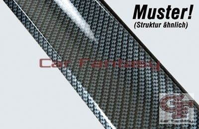spoilerzwaard Carbon look gevormd voor Voorspoiler Audi A3 8L mod