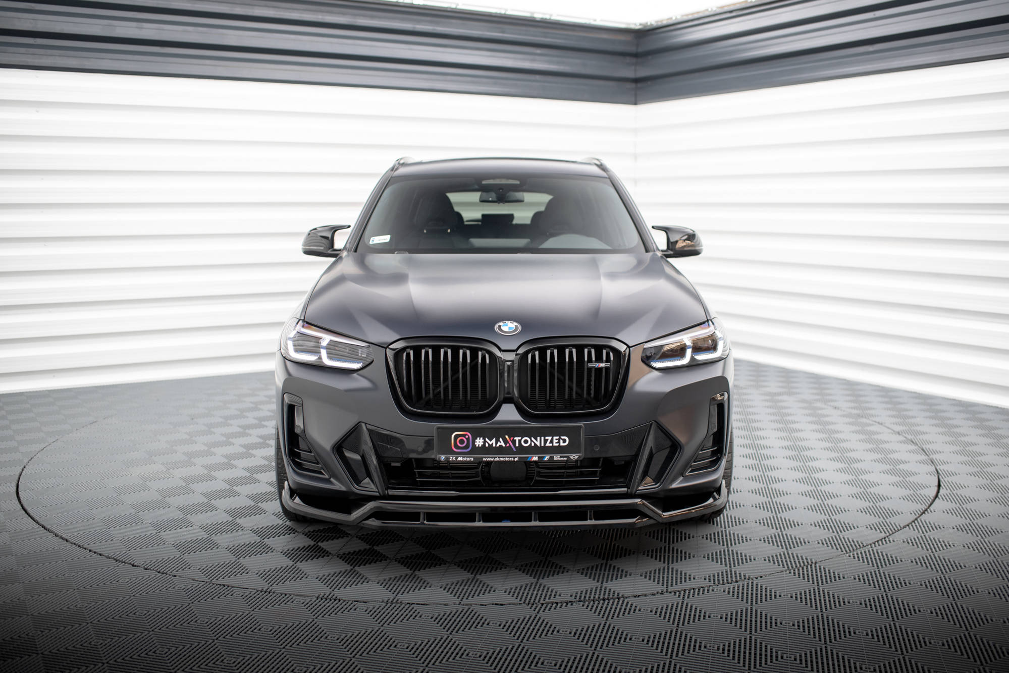 Bodykit BMW X3 G01 LCI M-pakket 2021-2024 Maxton Glanzend zwart