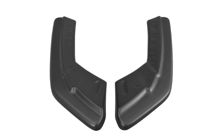 Achterzij Spoilers Audi S3 / A3 S-Line 8V FL Sedan Glanzend zwart