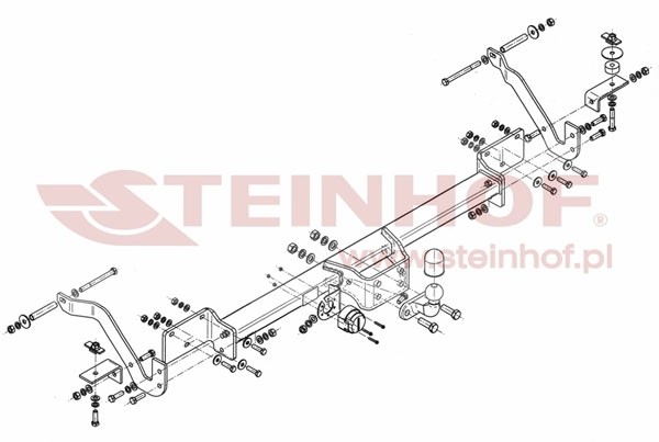 Trekhaak Fiat Ducato Pick-Up (incl. L4/XL) 2006-02/2014