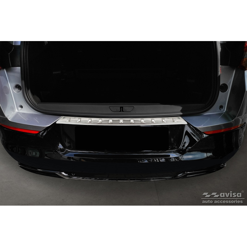 RVS Achterbumperprotector  Opel Grandland X Facelift 2021- 'Ribs'
