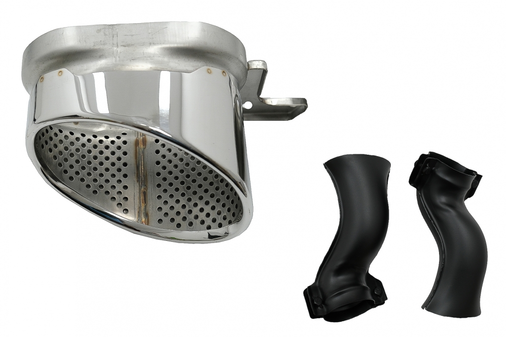 Diffusor Audi A6 S-Line C8 Zilver incl. sierstukken