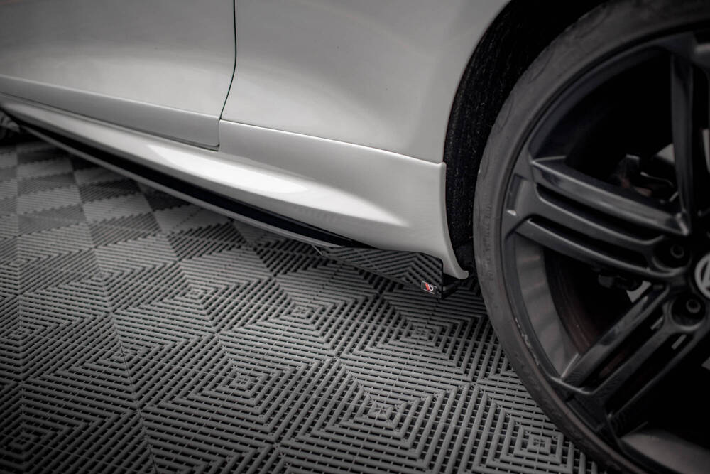 Zijskirts met Canards Street Pro Volkswagen Scirocco R Maxton