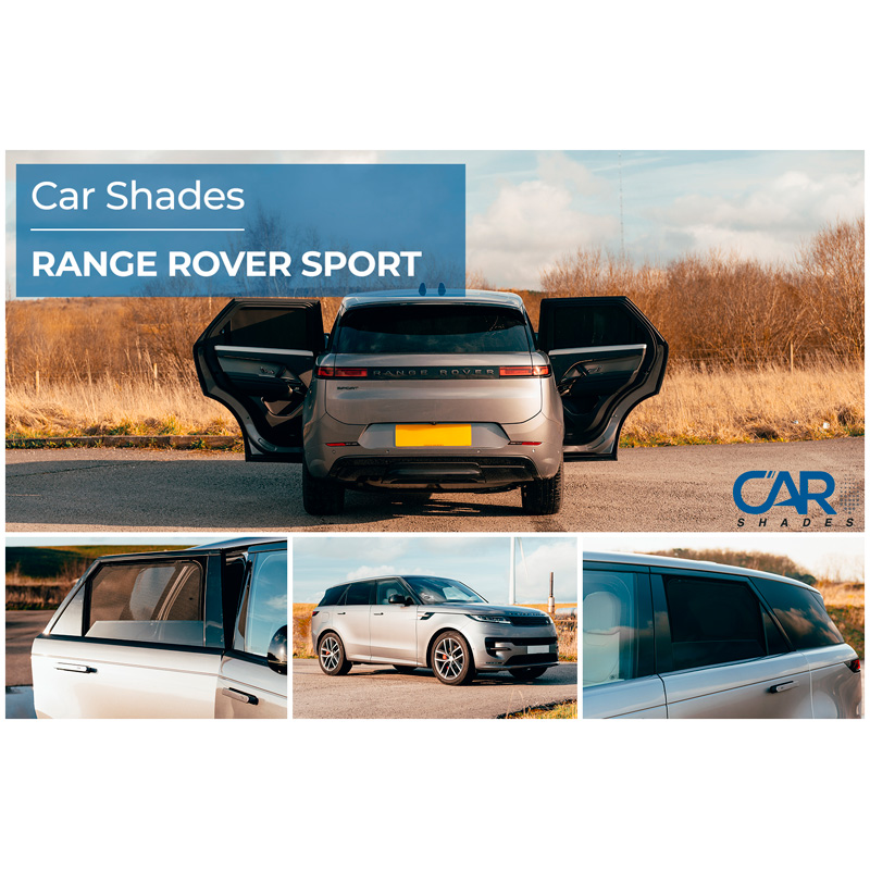Set Car Shades (achterportieren)  Range Rover Sport 5-deurs 2022- (2-delig)